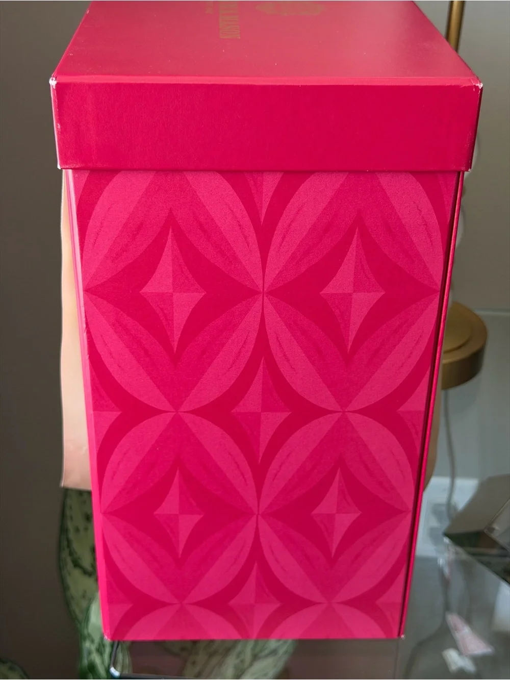 Fortnum & Mason Pink Gift Box with Cream Ribbon